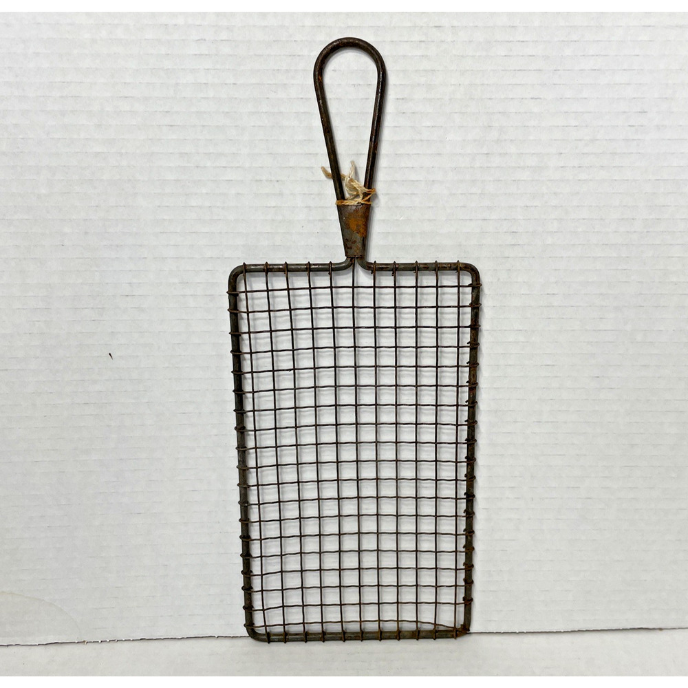 Vintage Acme The Only Genuine Safety Grater Wide Kitchen Utensil Rustic